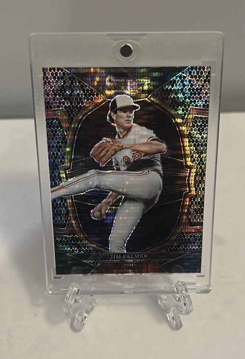 Panini Select Jim Palmer 2023 piel de serpiente negra 1/1 orioles Foto 1 de 2