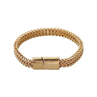 Stilvolles Dual Mode Edelstahl Armband mit kratzfester Beschichtung - Bild 1 von 4