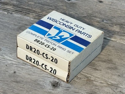 Полный комплект поршневых колец большого размера 0,020 Wisconsin DR20-CS-20 для TF, TH, THD, TJD - Изображение 1 из 4