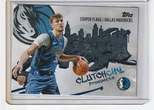 Baloncesto Topps 2025-26 - Clutch City Prospects - Cooper Flagg Rookie #CC-1 - Imagen 1 de 2