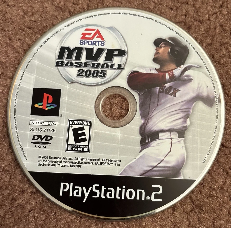 MVP Baseball 2005 PS2 Sony PlayStation 2 - Solo disco Foto 1 de 1