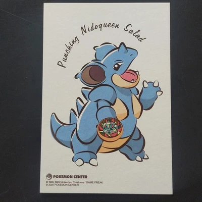 Nidoqueen Pokemon Cooking Club Postcard Pokemon Center collectible - Image 1 of 4