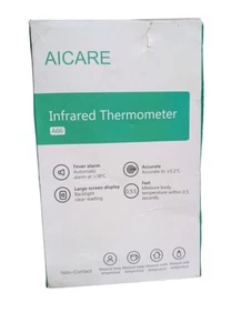 Termómetro de pantalla digital blanco sin contacto infrarrojo médico AICARE A66 - Imagen 1 de 4