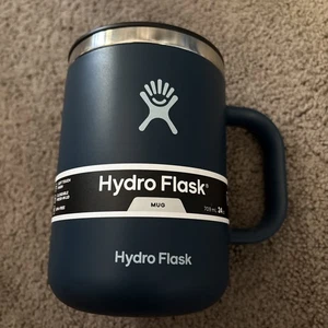 New Hydro Flask Hydroflask Coffee Mug 24 Oz Indigo Blue - Picture 1 of 5