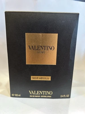 Valentino Uomo Noir Absolu 3,4 fl. oz/100 ml eau de parfum spray para hombre nuevo sin caja Foto 1 de 4