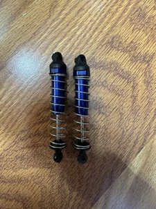 Associated Rc10  B4 Buggy Rear  Blue Shocks #7- - Picture 1 of 1