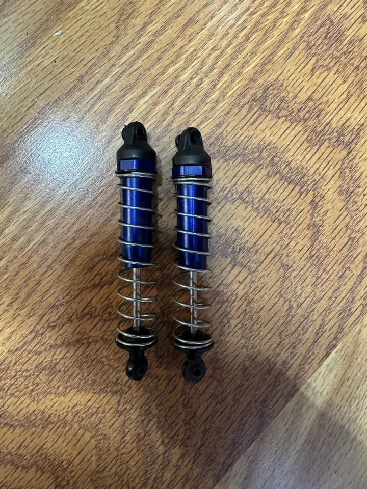 Associated Rc10  B4 Buggy Rear  Blue Shocks #7- - Image 1 of 1