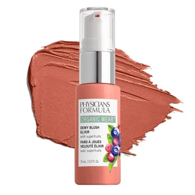 Gorgeous Peach Blush Elixir Lightweight Blending Formula with Organic Superfr... - Image 1 of 4