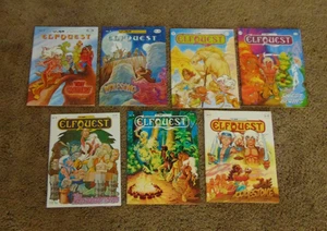 Lotto fumetti Elfquest 3 4 5 6 7 8 9 grafica curvatura Elf Quest - Foto 1 di 2