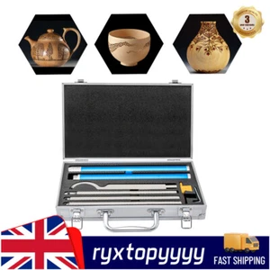 8 Pcs Wood Turning Tools Carbide Tipped Lathe Tools Rougher Turning Chisels Set - Picture 1 of 13