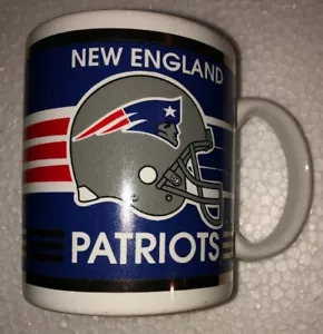 Vintage 1990s New England Patriots Football Boston Coffee Mug Tasse NFL Box RARE - Bild 1 von 9
