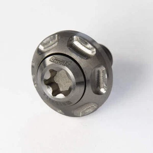 Perno Titanio 1/4" - 20 x 1/2" con Diámetro Personalizado 5/8" Lavadora Acabado Natural - Imagen 1 de 2