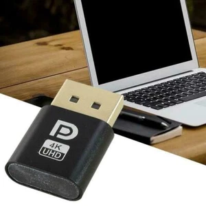 DP Virtual Display Adapter Displayport Dummy Plug Headless Emu