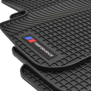 MP Logo Gummimatten Gummifußmatten passend für BMW 5er G31 Touring ab Bj.2017 - Picture 1 of 6