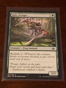 Magic the Gathering Modern Horizons 2 Jade Avenger - Picture 1 of 2