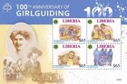 Liberia 2010 - GIRL GUIDING Scouts - Sheet of 4 Stamps - Scott #2653 - MNH