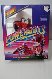 VINTAGE NIB 1985 Bandai Powerbots Flybot Transforming Helicopter Toy PLEASE READ - Picture 1 of 9
