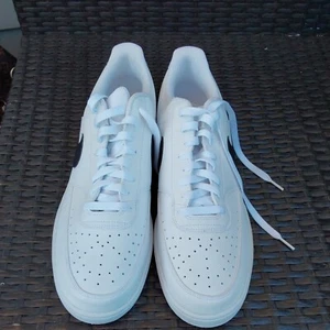 Size 15 - Nike Court Vision Next Nature Low White Black - Picture 1 of 5