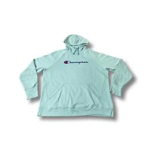 Champion Men's Middleweight Blue Hoodie Size XL - Picture 1 of 5