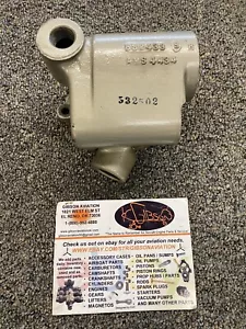 CONTINENTAL 532502 OIL PRESSURE RELIEF ASSEMBLY CASTING #532433 - Picture 1 of 6