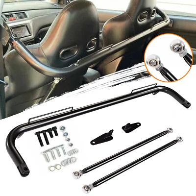 49" Stainless Steel Racing Safety Seat Belt Chassis Roll Harness Bar For Honda - Image 1 of 4
