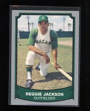 1989 Pacific Baseball Legends Reggie Jackson Oakland Athletics #111