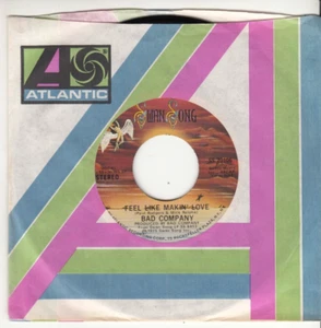 BAD COMPANY - FEEL LIKE MAKIN' LOVE - ORIGINAL SWAN SONG 45 - GREAT SHAPE - Picture 1 of 2