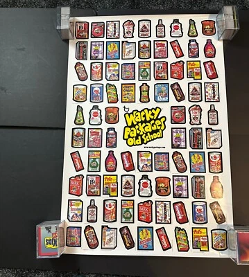 WACKY PACKAGES OLD SCHOOL POSTERS LOT OF 2 - Image 1 of 3