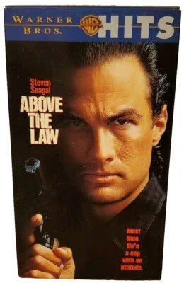 Steven Segal Twin Pack VHS Hard To Die Above the Law Pam Grier - Image 1 of 3