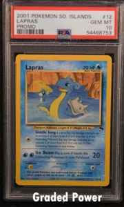 Pokémon de las Islas del Sur Lapras PSA 10 (8753) 12/18 - Imagen 1 de 1