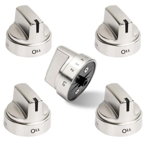 5 PIEZAS Repuesto para Estufa de Gas GE Acero Inoxidable Look Control Perno NUEVO - Imagen 1 de 13