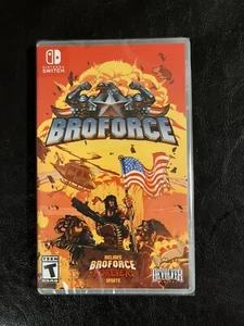 Broforce (Nintendo Switch, 2018 - Devolver) SRG New, Factory Sealed - Picture 1 of 1
