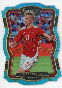 Panini Select Marc Janko 2017-18 troquelado azul claro Prizm #191 #/249 - Imagen 1 de 1