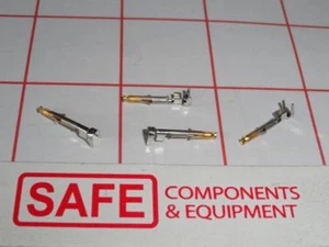 TE 770988-3 Contact Socket QTY-6 Mini-Uni MATE-N-LOCK Crimp Gold 22-18AWG MM-361 - Picture 1 of 1