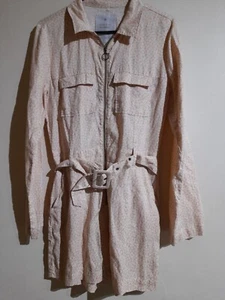 AFENDS HEMP REVOLUTION SAHARA HEMP PLAYSUIT IN BUTTERCUP SIZE 8 LONG SLEEVE... - Picture 1 of 17