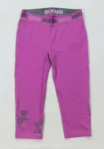 Girl's Youth FITTED heatgear Capri Leggings - Picture 1 of 2