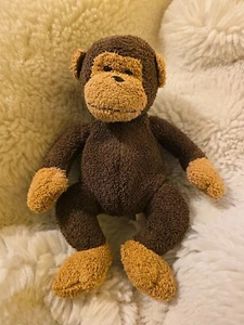 Vintage Russ Berrie Luv Pets Mulligan Brown Monkey Plush Stuffed Animal  - Picture 1 of 14