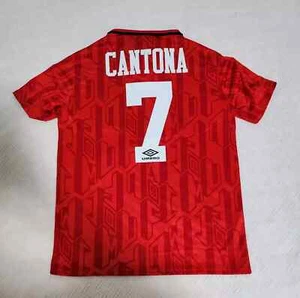 Maglia Cantona Manchester United 1992-1993 Taglia L - Foto 1 di 6
