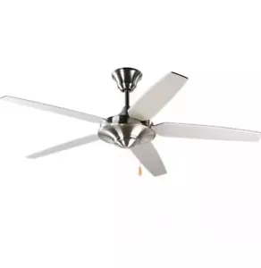 Progress Lighting AirPro 54 in. Indoor Brushed Nickel Modern Ceiling Fan - Picture 1 of 11