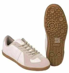 BW sports shoes white HALL Bundeswehr style sneaker running shoes sneakers 38-47 - Picture 1 of 1