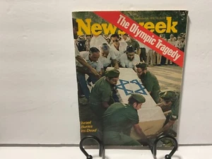Newsweek Magazine September 18 1972 - Olympic Tragedy / Israel Buries Dead - Picture 1 of 3