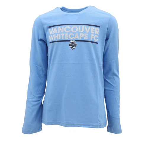 Vancouver Whitecaps MLS Adidas Kids Youth Girls Size Long Sleeve Shirt New Tags Cover