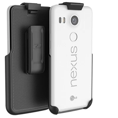 Google Nexus 5 Belt Clip (case free design) ClipMateÂ² Non-Slip Rotating Holster - Image 1 of 4