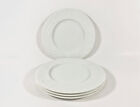4x Rosenthal Bjorn Wiinblad Magic Flute White Salad Plates 22 cm 8.7 Inch