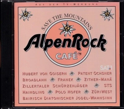 ALPEN ROCK CAFE VOL. 1 - SAVE THE MOUNTAINS * NEW CD COMPILATION 1995 * NEU - Bild 1 von 2