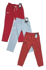 Under Armour Boys' Rival & Fleece Tapered Joggers or Sweatpants; Sizes 5, 7, YXS - Picture 1 of 5