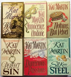 6 PBs KAT MARTIN 3 Complete Series CLAYTON/KINGSLAND/LITCHFIELD Some 1st edition - Picture 1 of 1