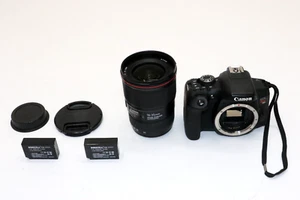 Canon EOS Rebel T6i Digital SLR W/ 16-35mm Lens - Picture 1 of 22
