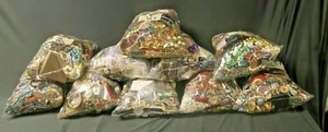 1 Lb Pound Lot Jewelry DIY Junk Harvest Art Single Earring Brooch Necklace - Picture 1 of 12