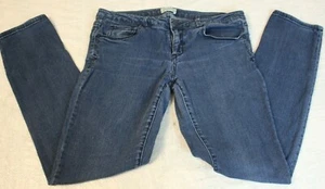 Aeropostale Womens Size 32x29 Straight Cut Blue Jeans Stretchy - Picture 1 of 4